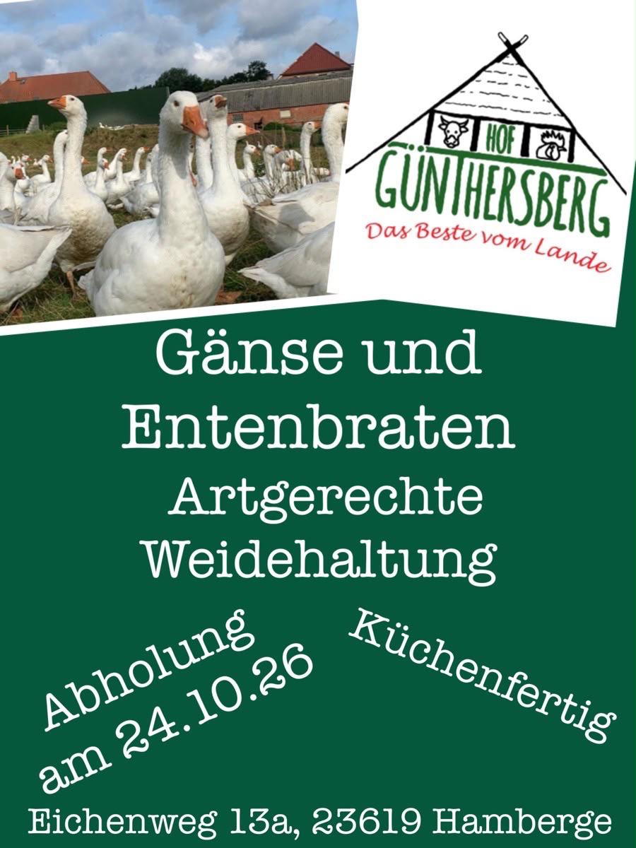 Enten und Gänseverkauf