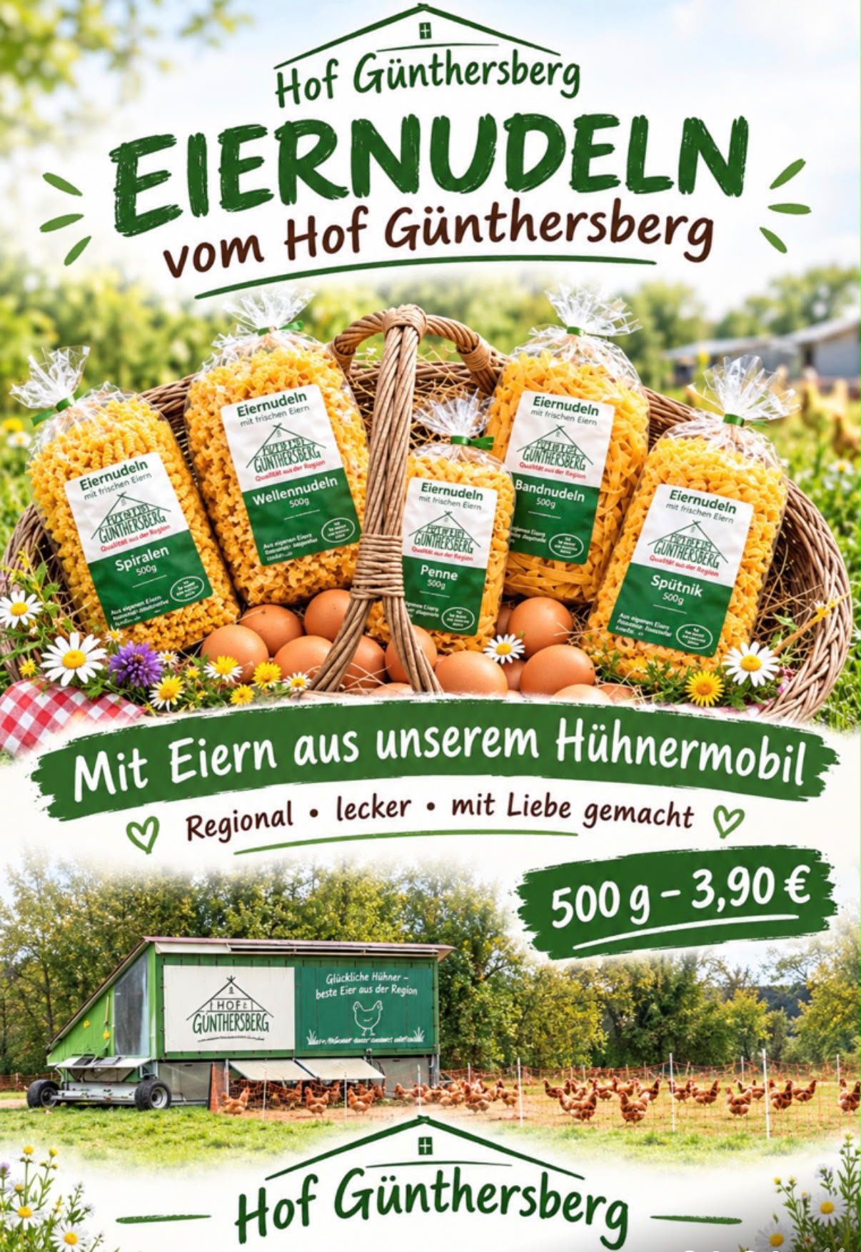 Nudelverkauf